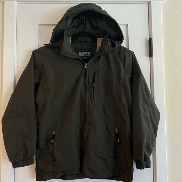 Other - European American Style Industrial Military Outdoor Sport Jacket Mens L Green